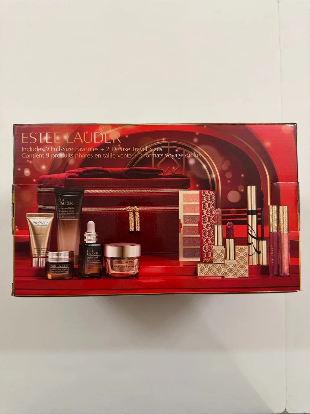 Brand New Estée Lauder Revitalizing Supreme + Day Creme Skincare Make Up Set